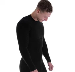 Black Snake Thermounterhemd Herren Schwarz