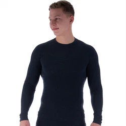 Black Snake Thermounterhemd Herren Schwarz