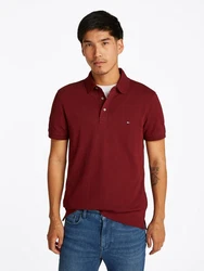 Tommy Hilfiger Poloshirt Core 1985 1985 SLIM POLO Dunkelrot/Bordeaux