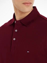 Tommy Hilfiger Poloshirt Core 1985 1985 SLIM POLO Dunkelrot/Bordeaux