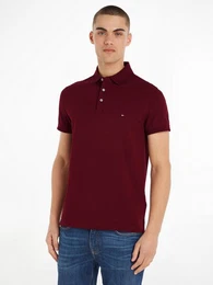 Poloshirt 1985 SLIM POLO aus leicht strukturiertem Piqu-Material