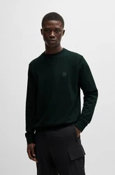 BOSS Sweatshirt 'Westart' Dunkelgrün/Grün
