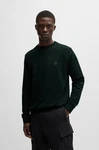 BOSS Sweatshirt 'Westart' Dunkelgrün/Grün