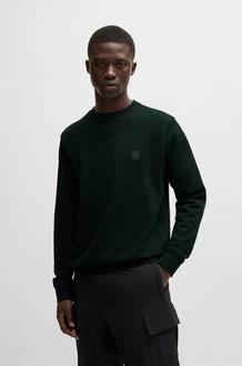 BOSS Sweatshirt 'Westart' Dunkelgrün/Grün