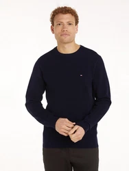 TOMMY HILFIGER Pullover 'ESSENTIAL' STEUERKREUZ marine