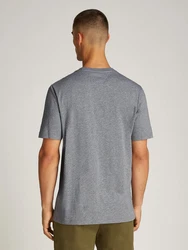 Tommy Hilfiger T-Shirt HILFIGER CHEST INSERT TEE grau/medium grau heather