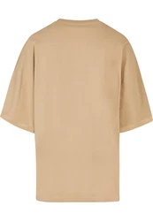 Merchcode T-Shirt Frida Kahlo Te amo outline Huge Tee (1-tlg) Khaki/Beige/Braun