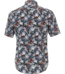 CASAMODA Langarmhemd Print Casual Fit Button-Down-Kragen 