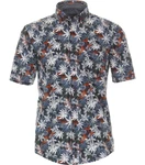 CASAMODA Langarmhemd Print Casual Fit Button-Down-Kragen 
