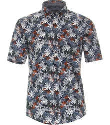 CASAMODA Langarmhemd Print Casual Fit Button-Down-Kragen 