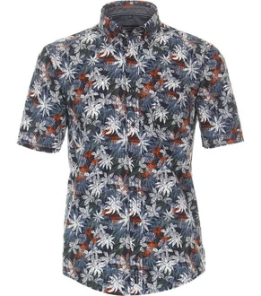CASAMODA Langarmhemd Print Casual Fit Button-Down-Kragen CASAMODA Langarmhemd Print Casual Fit Button-Down-Kragen