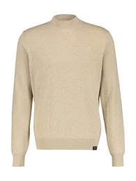Rollkragenpullover mit Logo Stickerei