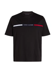 Tommy Hilfiger Big & Tall BT-HILFIGER CHEST INSERT TEE Grün