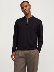 JACK & JONES Pullover JJEEmil Braun/Lila/Schwarz/Dunkelblau