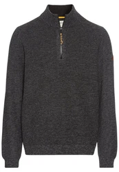 camel active Pullover Dunkelgrau/Grau/Hellgrau