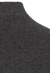 camel active Pullover Dunkelgrau/Grau/Hellgrau