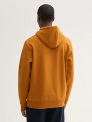 TOM TAILOR Sweatshirt pueblo/dunkelbraun/weiß
