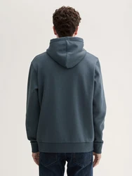 TOM TAILOR Sweatshirt dunkelblau/schwarz/weiß