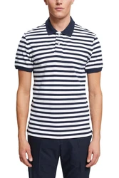 Esprit Poloshirt Dunkelblau/Blau/Hellblau