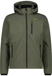 CMP Jacket MAN ZIP HOOD Grün/Schwarz