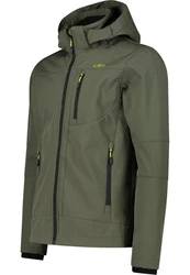 CMP Jacket MAN ZIP HOOD Grün/Schwarz