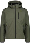 CMP Jacket MAN ZIP HOOD Grün/Schwarz