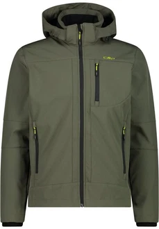 CMP Jacket MAN ZIP HOOD Grün/Schwarz