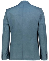 BOSS Sakko P-HANRY Slim Fit Blau/Grau