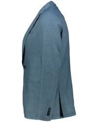 BOSS Sakko P-HANRY Slim Fit Blau/Grau