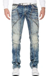 Cipo & Baxx Regular-fit-Jeans Hose BA-CD535 Blau