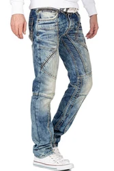 Cipo & Baxx Regular-fit-Jeans Hose BA-CD535 Blau