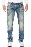 Cipo & Baxx Regular-fit-Jeans Hose BA-CD535 Blau