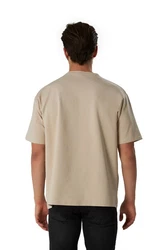 BLACKROCK T-Shirt Herren Basic Khaki/Beige/Braun