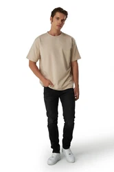 BLACKROCK T-Shirt Herren Basic Khaki/Beige/Braun