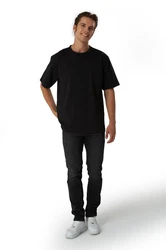 BLACKROCK T-Shirt Herren Basic Schwarz