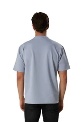 BLACKROCK T-Shirt Herren Basic Blau/Hellblau/Grau