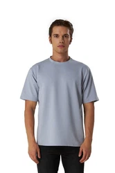 BLACKROCK T-Shirt Herren Basic Blau/Hellblau/Grau