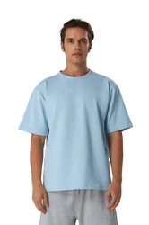 BLACKROCK T-Shirt Herren Basic Hellblau/Blau