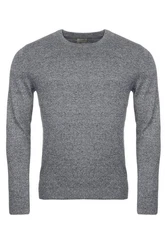 Jack & Jones Strickpullover JJEBASIC KNIT CREW NECK Marineblau (5868)