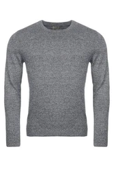 Jack & Jones Strickpullover JJEBASIC KNIT CREW NECK Marineblau (5868)