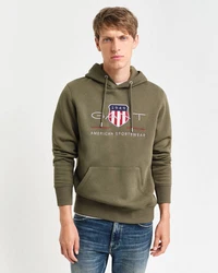 Gant Hoodie REG ARCHIVE SHIELD HOODIE juniper grn