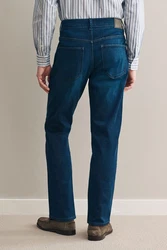 Next Slim-fit Jeans Signature-Jeans Dunkelblau/Blau/Hellblau