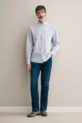 Next Slim-fit Jeans Signature-Jeans Dunkelblau/Blau/Hellblau
