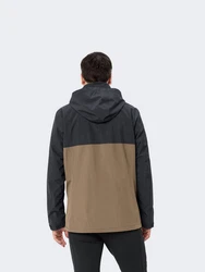 VAUDE Funktionsjacke Men's Rosemoor 3in1 Jacket SCHWARZ/HAFER