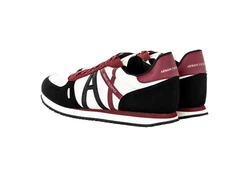 ARMANI EXCHANGE Herren Sneaker Low Schnür-Schuh Retro Logo Sneaker 