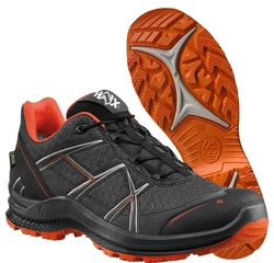 haix Black Eagle Adventure 2.2 GTX low Sneaker graphit/orange