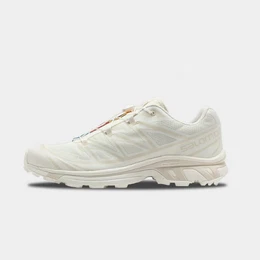 XT-6 White Beige Vanilla Ice Almond Sneaker
