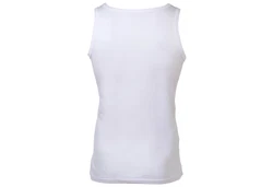 bugatti Unterhemd Herren Feinripp Weiß/Creme