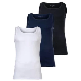 Unterhemd Herren Unterhemden, 3er Pack - Feinripp, (Packung, 3er Pack)