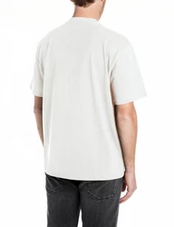 REPLAY T-Shirt Weiß/Grau/Khaki/Beige/Creme